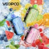 VOOPOO REPOP 35K 主機 - 35000口旗艦 & 智能雙模彩屏 VOOPOO REPOP 35K 一次性電子煙主圖。展示其時尚外觀與透明 Crystal Tank 水晶油倉設計。核心賣點包括 35000 口超長續航、標準/強勁雙模式切換系統,以及可顯示電量與油量的智能 LED 顯示屏。Mesh 網狀線圈帶來濃郁口感。